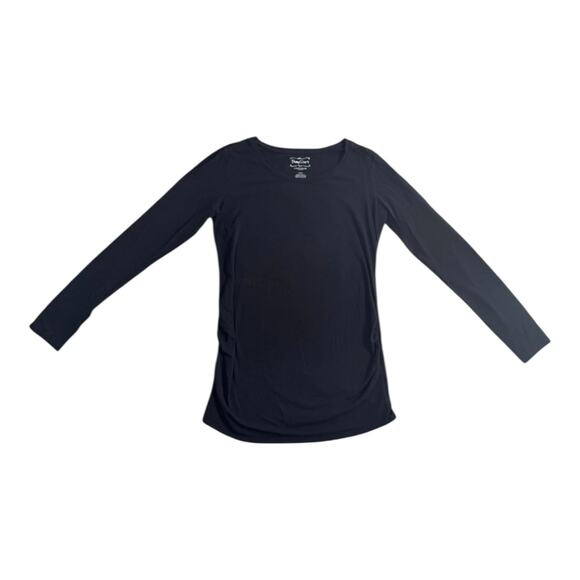 Maternity Black Shirt Lot Long Sleeve & Short Sleeve Mixed Brands Small Medium - Picture 2 of 11